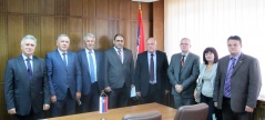 10 September 2014 The Security Services Control Committee in visit to the Office of the Council for National Security and Classified Information Protection